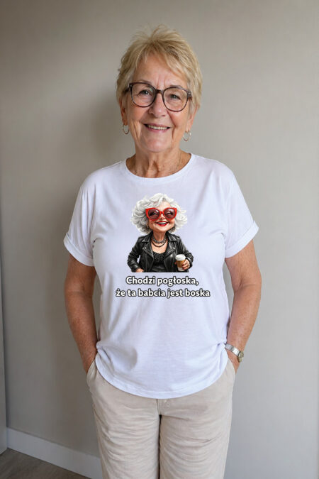 Chodzi pogłoska, że ta babcia jest boska