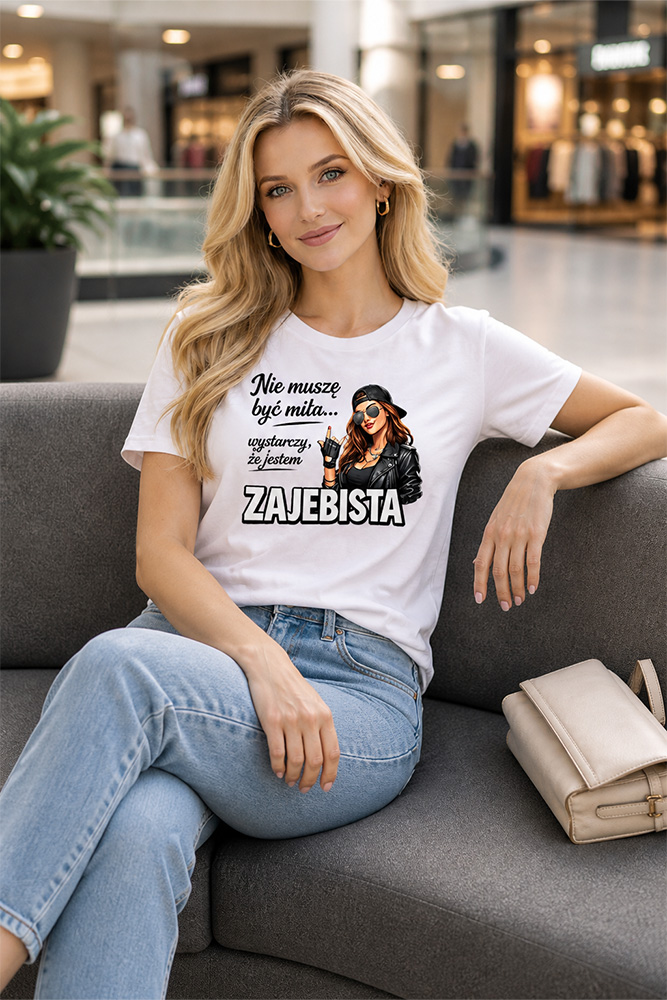 Nie muszę być miła wystarczy, że jestem zajebista